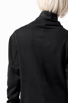 画像をギャラリービューアに読み込む, A.F ARTEFACT HIGH NECK PULLOVER / COPE KNIT JERSEY (BLACK)