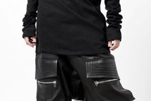 画像をギャラリービューアに読み込む, A.F ARTEFACT HIGH NECK PULLOVER / COPE KNIT JERSEY (BLACK)