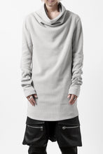 画像をギャラリービューアに読み込む, A.F ARTEFACT HIGH NECK PULLOVER / COPE KNIT JERSEY (L.GREY)