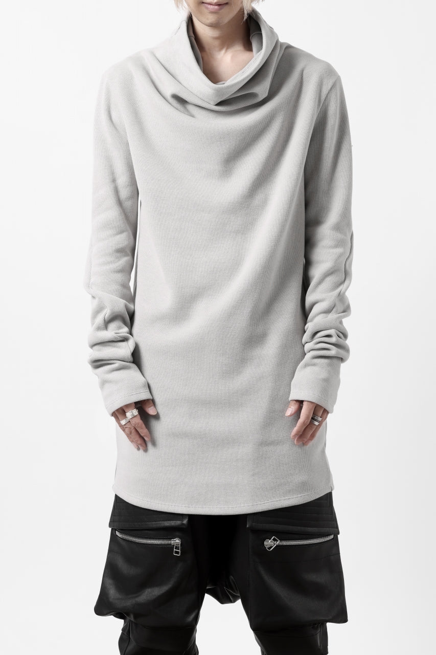 画像をギャラリービューアに読み込む, A.F ARTEFACT HIGH NECK PULLOVER / COPE KNIT JERSEY (L.GREY)