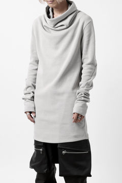 画像をギャラリービューアに読み込む, A.F ARTEFACT HIGH NECK PULLOVER / COPE KNIT JERSEY (L.GREY)
