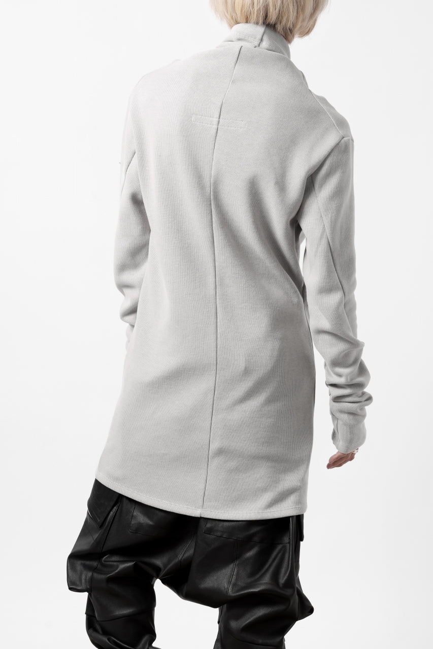 画像をギャラリービューアに読み込む, A.F ARTEFACT HIGH NECK PULLOVER / COPE KNIT JERSEY (L.GREY)