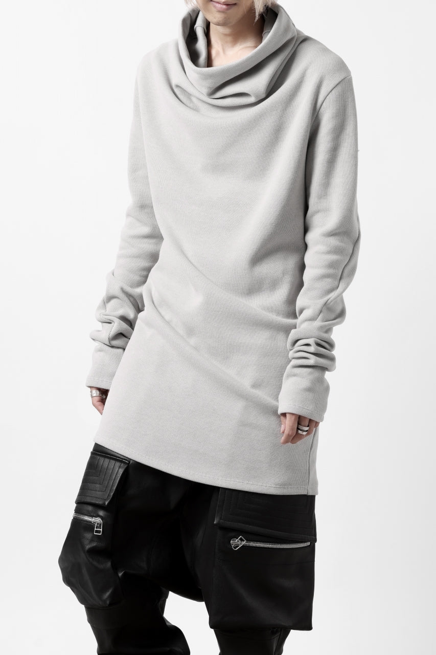 画像をギャラリービューアに読み込む, A.F ARTEFACT HIGH NECK PULLOVER / COPE KNIT JERSEY (L.GREY)