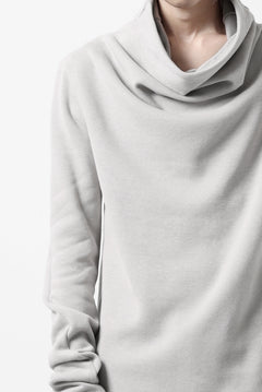 画像をギャラリービューアに読み込む, A.F ARTEFACT HIGH NECK PULLOVER / COPE KNIT JERSEY (L.GREY)