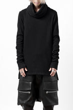 画像をギャラリービューアに読み込む, A.F ARTEFACT TURTLE NECK PULLOVER / COPE KNIT JERSEY (BLACK)
