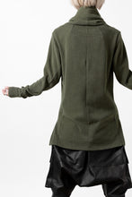 画像をギャラリービューアに読み込む, A.F ARTEFACT TURTLE NECK PULLOVER / COPE KNIT JERSEY (KHAKI)