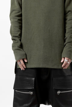 画像をギャラリービューアに読み込む, A.F ARTEFACT TURTLE NECK PULLOVER / COPE KNIT JERSEY (KHAKI)