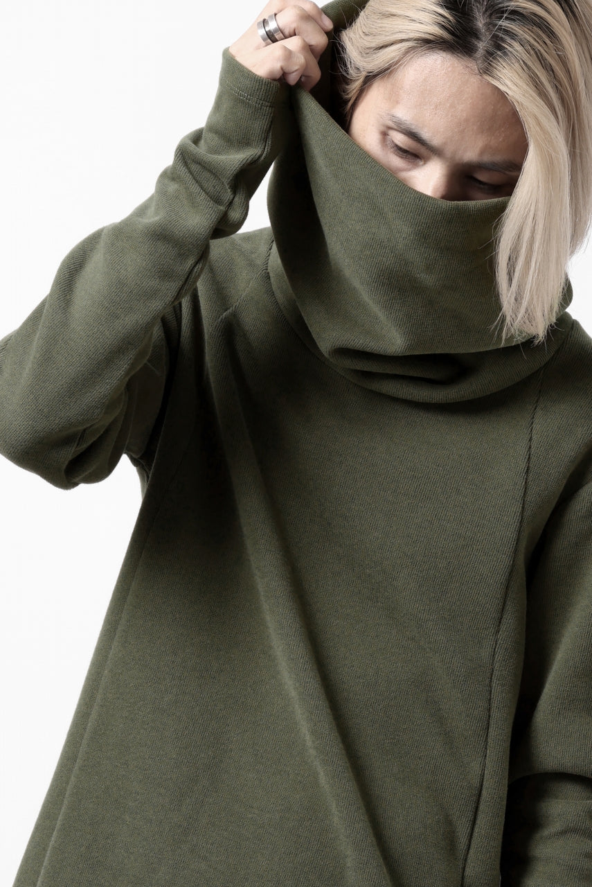 画像をギャラリービューアに読み込む, A.F ARTEFACT TURTLE NECK PULLOVER / COPE KNIT JERSEY (KHAKI)