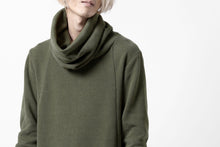 画像をギャラリービューアに読み込む, A.F ARTEFACT TURTLE NECK PULLOVER / COPE KNIT JERSEY (KHAKI)