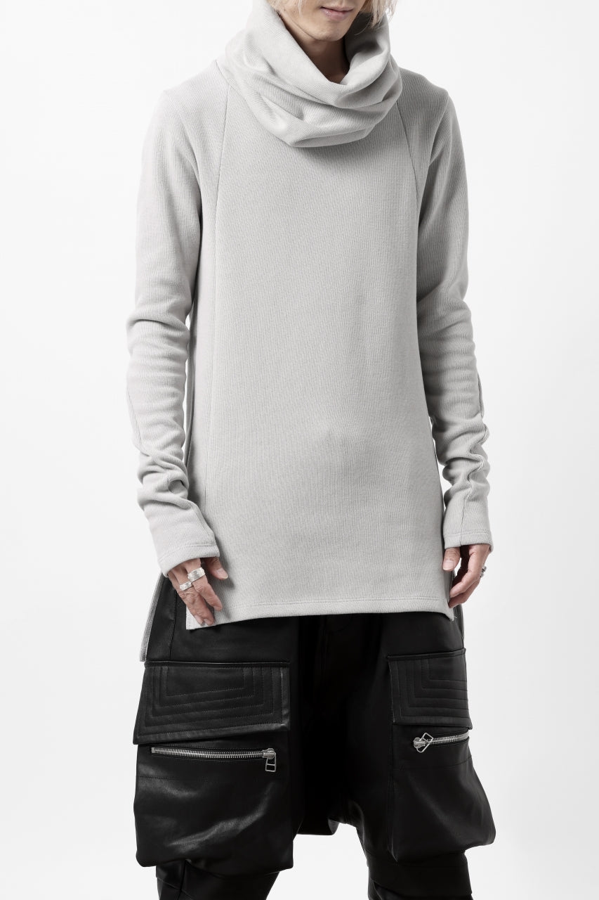 画像をギャラリービューアに読み込む, A.F ARTEFACT TURTLE NECK PULLOVER / COPE KNIT JERSEY (L.GREY)