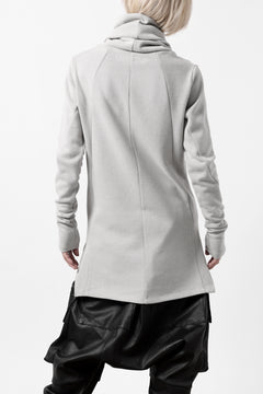 画像をギャラリービューアに読み込む, A.F ARTEFACT TURTLE NECK PULLOVER / COPE KNIT JERSEY (L.GREY)
