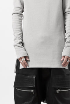 画像をギャラリービューアに読み込む, A.F ARTEFACT TURTLE NECK PULLOVER / COPE KNIT JERSEY (L.GREY)