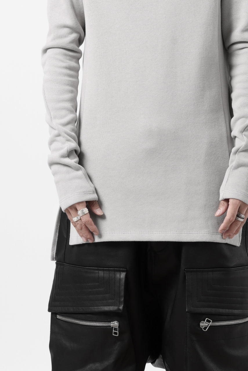 画像をギャラリービューアに読み込む, A.F ARTEFACT TURTLE NECK PULLOVER / COPE KNIT JERSEY (L.GREY)