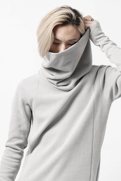 画像をギャラリービューアに読み込む, A.F ARTEFACT TURTLE NECK PULLOVER / COPE KNIT JERSEY (L.GREY)