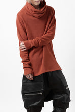 画像をギャラリービューアに読み込む, A.F ARTEFACT TURTLE NECK PULLOVER / COPE KNIT JERSEY (ORANGE)
