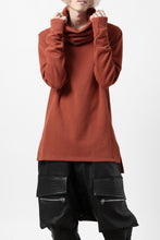 画像をギャラリービューアに読み込む, A.F ARTEFACT TURTLE NECK PULLOVER / COPE KNIT JERSEY (ORANGE)