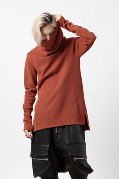 画像をギャラリービューアに読み込む, A.F ARTEFACT TURTLE NECK PULLOVER / COPE KNIT JERSEY (ORANGE)