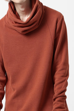 画像をギャラリービューアに読み込む, A.F ARTEFACT TURTLE NECK PULLOVER / COPE KNIT JERSEY (ORANGE)