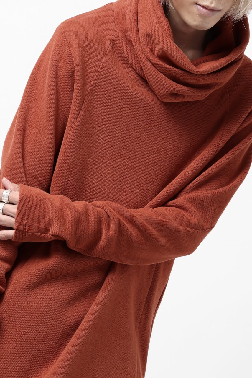 画像をギャラリービューアに読み込む, A.F ARTEFACT TURTLE NECK PULLOVER / COPE KNIT JERSEY (ORANGE)