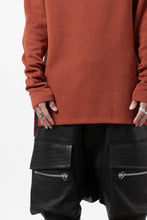 画像をギャラリービューアに読み込む, A.F ARTEFACT TURTLE NECK PULLOVER / COPE KNIT JERSEY (ORANGE)