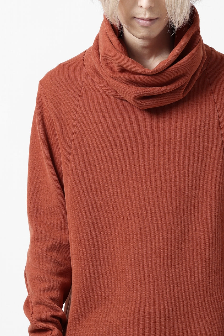 画像をギャラリービューアに読み込む, A.F ARTEFACT TURTLE NECK PULLOVER / COPE KNIT JERSEY (ORANGE)