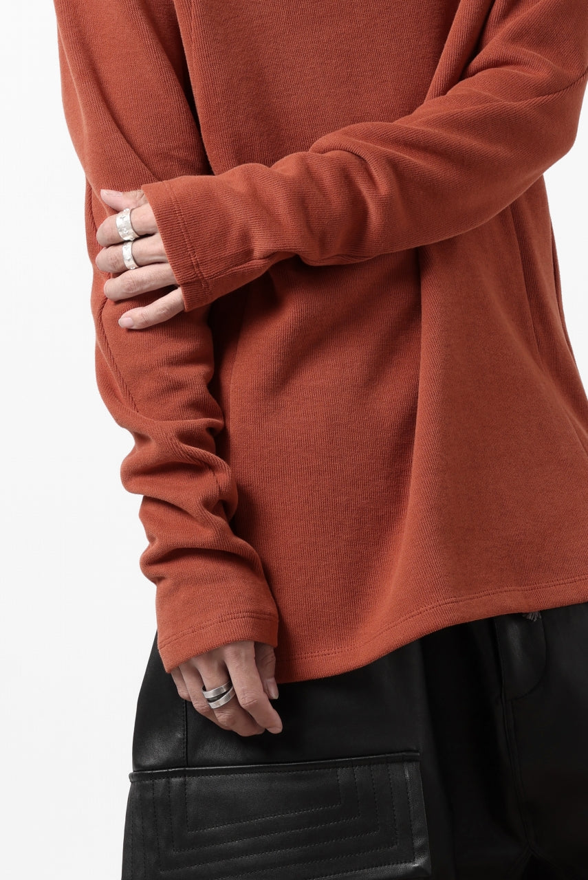 画像をギャラリービューアに読み込む, A.F ARTEFACT TURTLE NECK PULLOVER / COPE KNIT JERSEY (ORANGE)