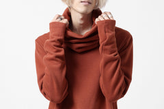画像をギャラリービューアに読み込む, A.F ARTEFACT TURTLE NECK PULLOVER / COPE KNIT JERSEY (ORANGE)