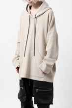 画像をギャラリービューアに読み込む, A.F ARTEFACT DOLMAN HOODIE PULLOVER / COPE KNIT JERSEY (IVORY)