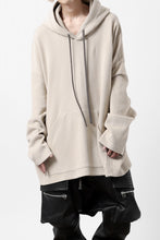画像をギャラリービューアに読み込む, A.F ARTEFACT DOLMAN HOODIE PULLOVER / COPE KNIT JERSEY (IVORY)