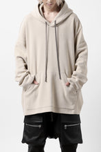 画像をギャラリービューアに読み込む, A.F ARTEFACT DOLMAN HOODIE PULLOVER / COPE KNIT JERSEY (IVORY)