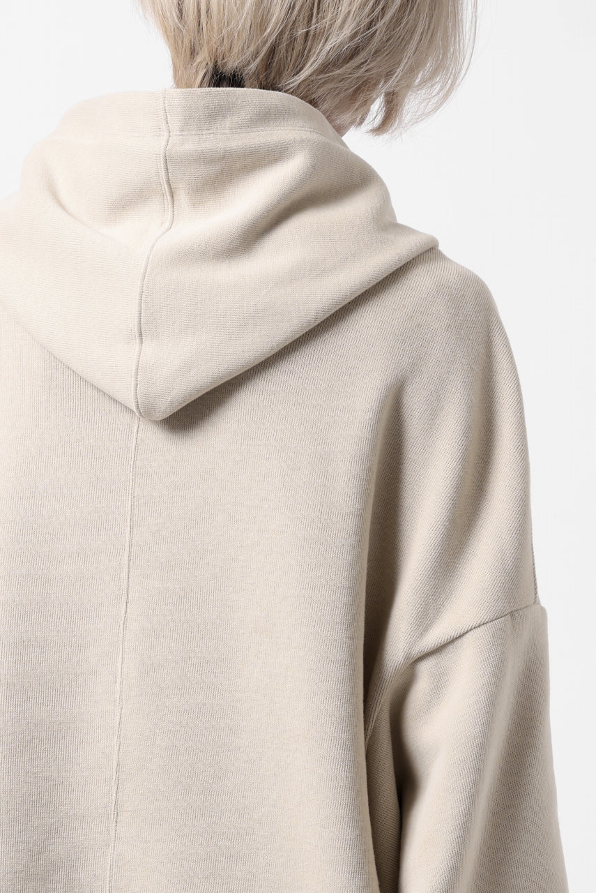 画像をギャラリービューアに読み込む, A.F ARTEFACT DOLMAN HOODIE PULLOVER / COPE KNIT JERSEY (IVORY)