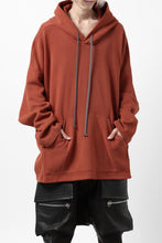 画像をギャラリービューアに読み込む, A.F ARTEFACT DOLMAN HOODIE PULLOVER / COPE KNIT JERSEY (ORANGE)