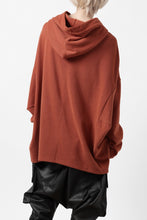 画像をギャラリービューアに読み込む, A.F ARTEFACT DOLMAN HOODIE PULLOVER / COPE KNIT JERSEY (ORANGE)