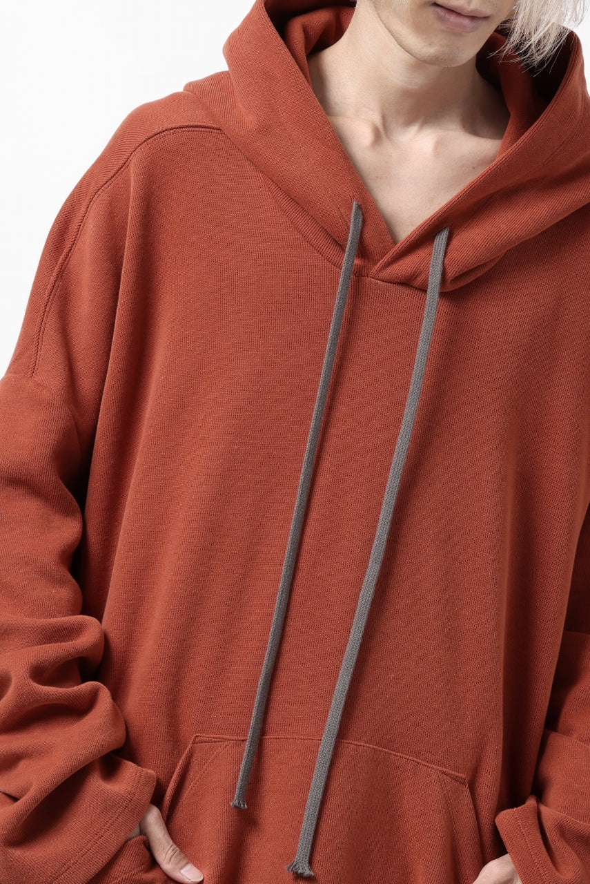 画像をギャラリービューアに読み込む, A.F ARTEFACT DOLMAN HOODIE PULLOVER / COPE KNIT JERSEY (ORANGE)