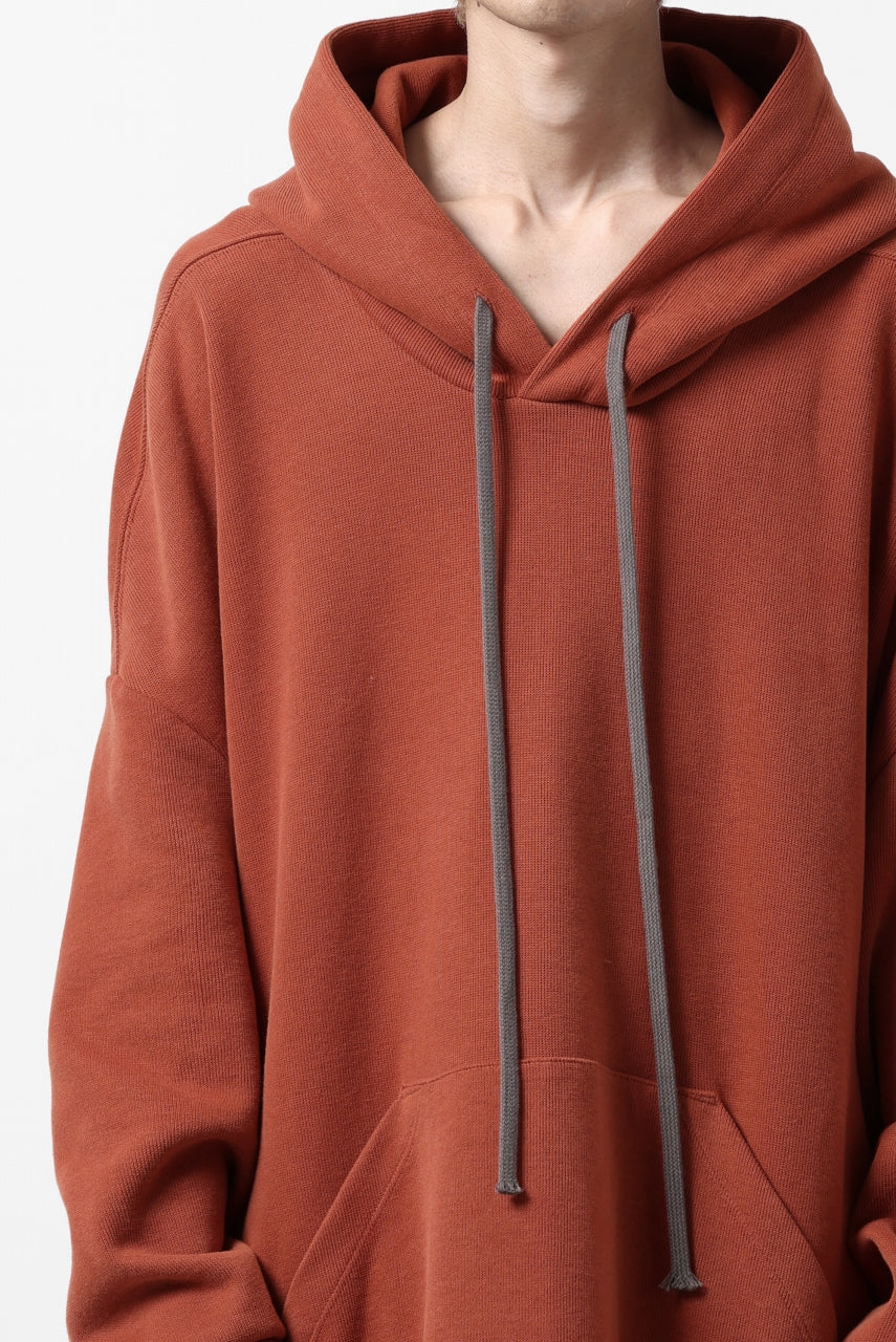 画像をギャラリービューアに読み込む, A.F ARTEFACT DOLMAN HOODIE PULLOVER / COPE KNIT JERSEY (ORANGE)