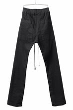 画像をギャラリービューアに読み込む, A.F ARTEFACT FLARE LONG PANTS / HI-STRETCH DENIM (BLACK)