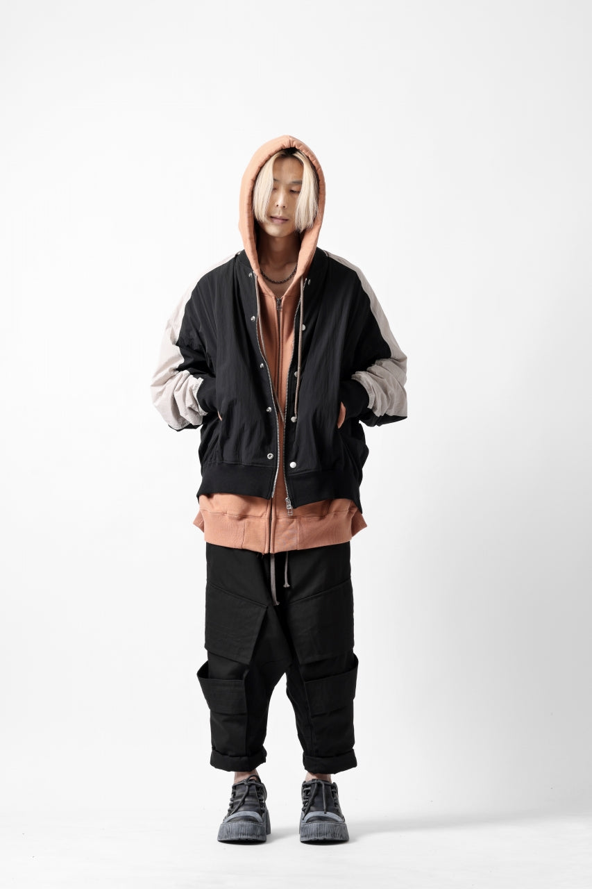 画像をギャラリービューアに読み込む, A.F ARTEFACT D-CLOTCH BIG CARGO CROPPED PANTS (BLACK)