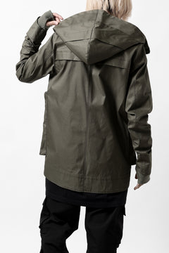 画像をギャラリービューアに読み込む, A.F ARTEFACT WR FLIGHT JACKET / COATING COTTON GABARDINE (KHAKI)
