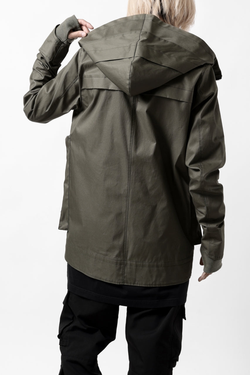 画像をギャラリービューアに読み込む, A.F ARTEFACT WR FLIGHT JACKET / COATING COTTON GABARDINE (KHAKI)