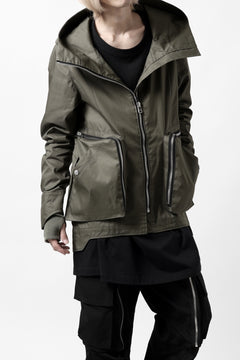 画像をギャラリービューアに読み込む, A.F ARTEFACT WR FLIGHT JACKET / COATING COTTON GABARDINE (KHAKI)