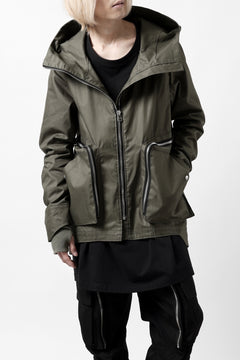 画像をギャラリービューアに読み込む, A.F ARTEFACT WR FLIGHT JACKET / COATING COTTON GABARDINE (KHAKI)