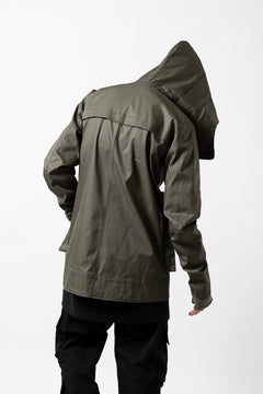 画像をギャラリービューアに読み込む, A.F ARTEFACT WR FLIGHT JACKET / COATING COTTON GABARDINE (KHAKI)