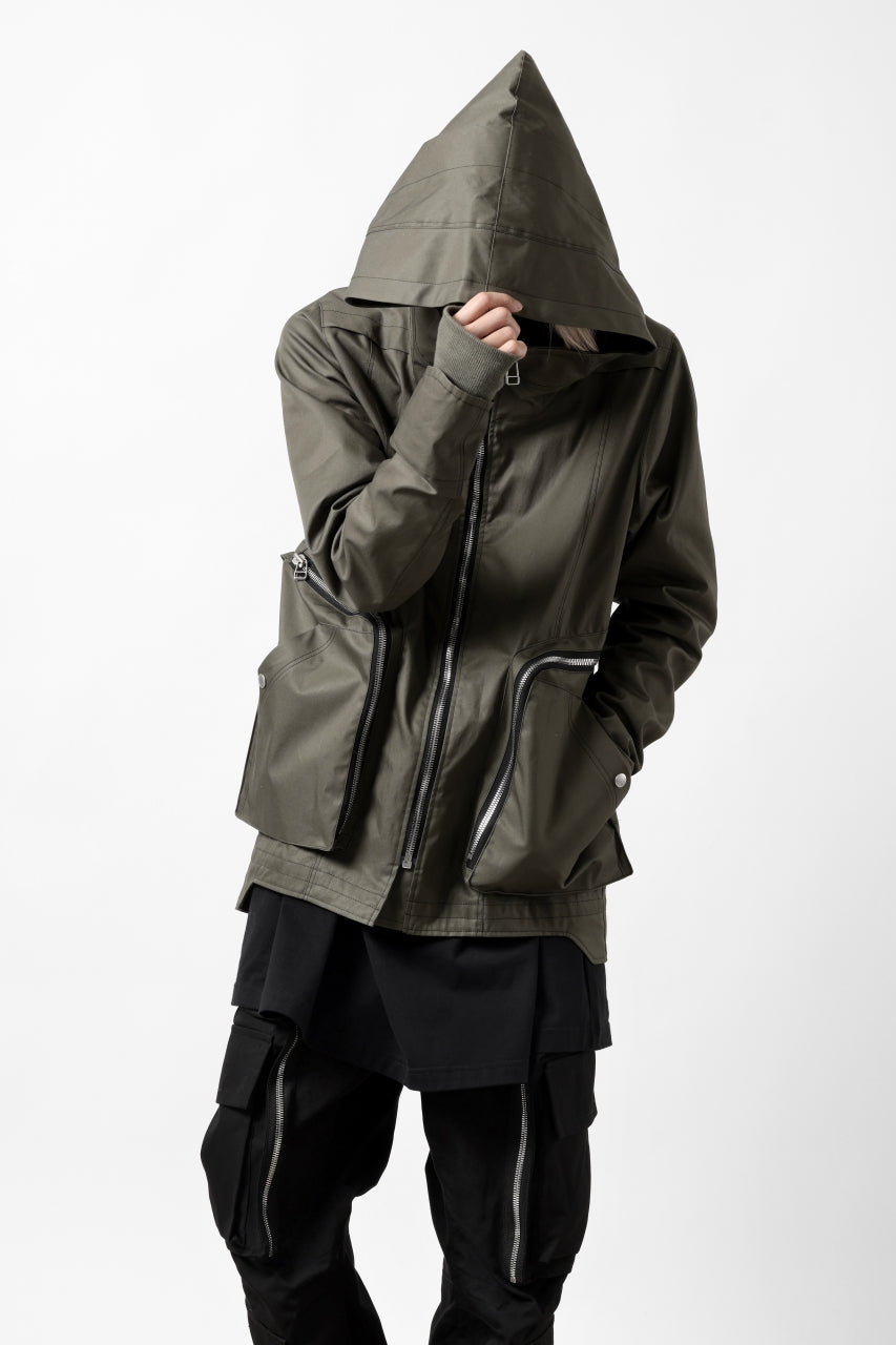 画像をギャラリービューアに読み込む, A.F ARTEFACT WR FLIGHT JACKET / COATING COTTON GABARDINE (KHAKI)
