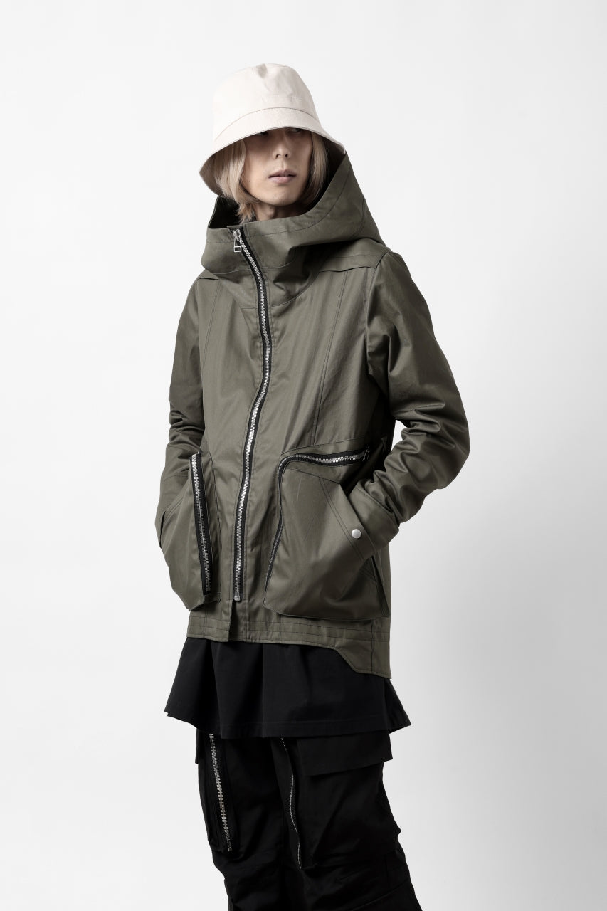 画像をギャラリービューアに読み込む, A.F ARTEFACT WR FLIGHT JACKET / COATING COTTON GABARDINE (KHAKI)
