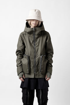 画像をギャラリービューアに読み込む, A.F ARTEFACT WR FLIGHT JACKET / COATING COTTON GABARDINE (KHAKI)