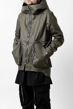 画像をギャラリービューアに読み込む, A.F ARTEFACT WR FLIGHT JACKET / COATING COTTON GABARDINE (KHAKI)