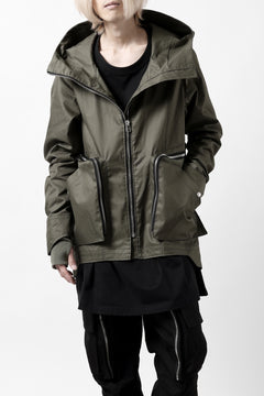 画像をギャラリービューアに読み込む, A.F ARTEFACT WR FLIGHT JACKET / COATING COTTON GABARDINE (KHAKI)