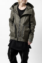 画像をギャラリービューアに読み込む, A.F ARTEFACT WR FLIGHT JACKET / COATING COTTON GABARDINE (KHAKI)