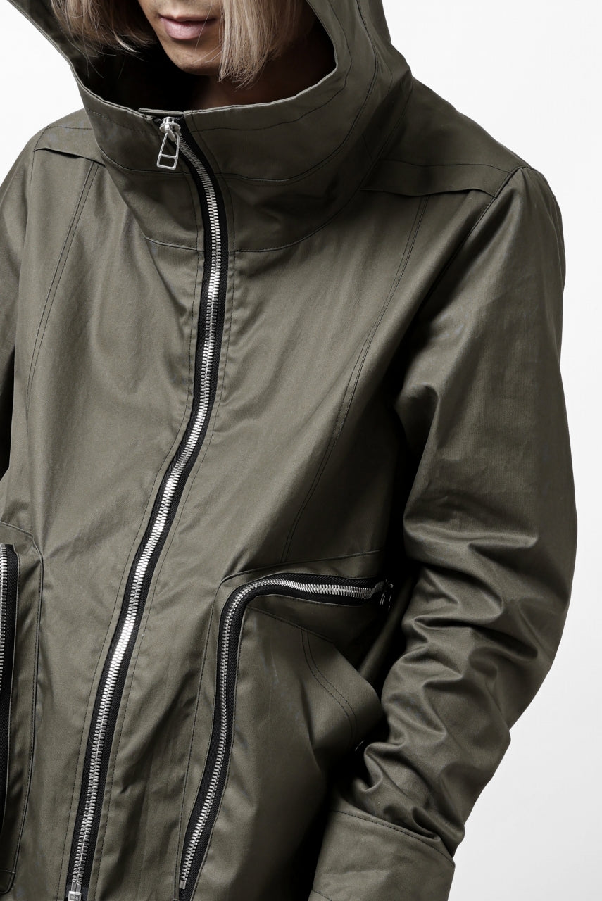 画像をギャラリービューアに読み込む, A.F ARTEFACT WR FLIGHT JACKET / COATING COTTON GABARDINE (KHAKI)