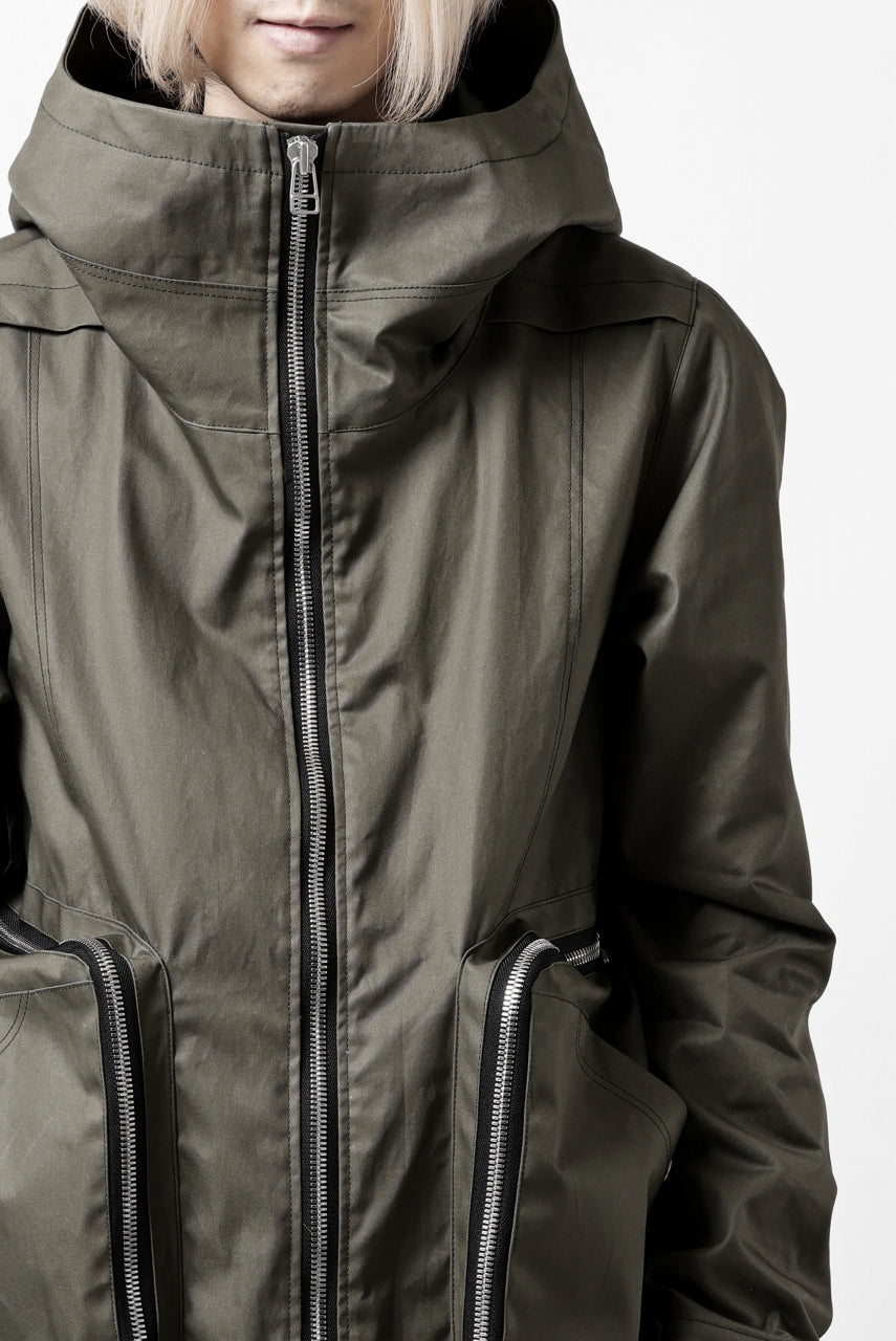 画像をギャラリービューアに読み込む, A.F ARTEFACT WR FLIGHT JACKET / COATING COTTON GABARDINE (KHAKI)